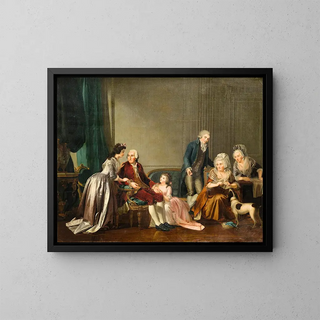 CharlesNicolas Guillon - Group portrait of a family in an interior.webp