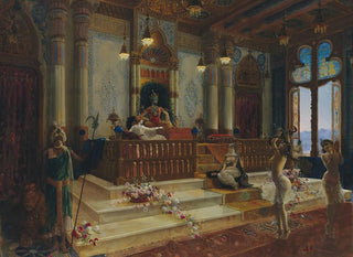 Charles Albert Pesnelle - The Serpent Dancers The Maharajahs Entertainment.webp