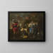 Enea e Didone - Charles Alphonse Du Fresnoy — quadro incorniciato alla parete