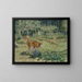 in Normandia - Charles Angrand — quadro incorniciato alla parete