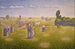 I mietitori - Charles Angrand — vista dell’opera
