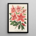 Riproduzione del dipinto Azalea indica hybrida Dieudonné Spae - Charles Antoine Lemaire