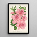 Azalea indica hybrida gigantiflora - Charles Antoine Lemaire — quadro incorniciato alla parete