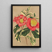 Riproduzione del dipinto Camellia japonica sesanqua - Charles Antoine Lemaire