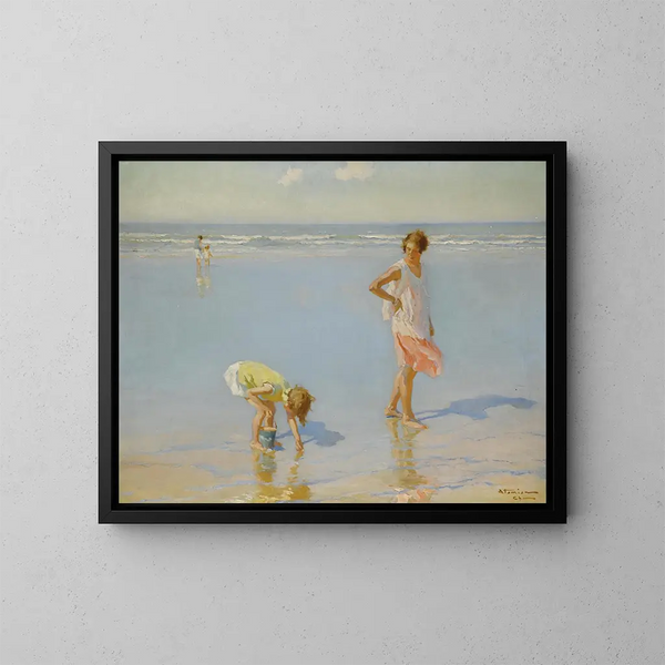 su sabbie bianche - Charles Atamian — quadro incorniciato alla parete