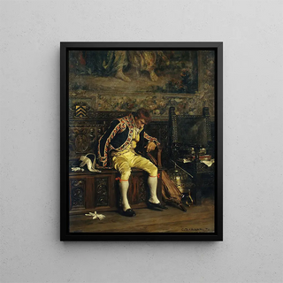 Charles Bargue - A Footman Sleeping.webp