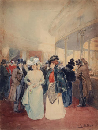 Charles Billon - Le promenoir du Moulin Rouge.webp