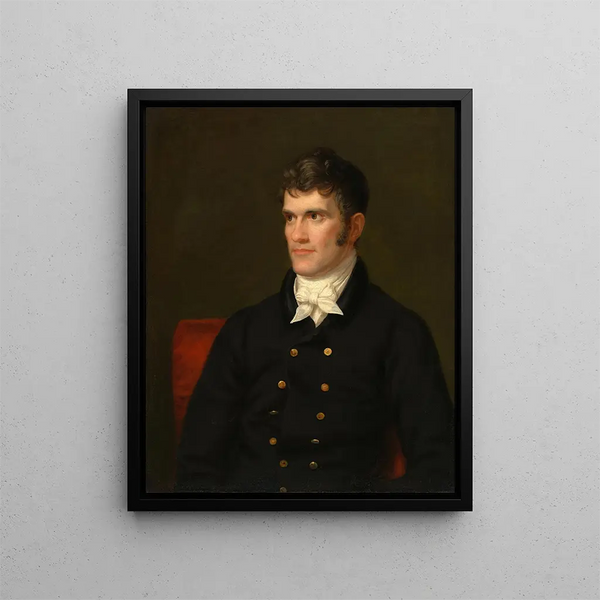 John C. Calhoun - Charles Bird King — quadro incorniciato alla parete