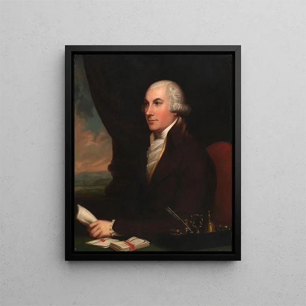 Joshua Johnson - Charles Bird King — quadro incorniciato alla parete
