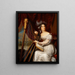 Mme John Quincy Adams - Charles Bird King — quadro incorniciato alla parete