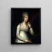 Mme Joshua Johnson - Charles Bird King — quadro incorniciato alla parete