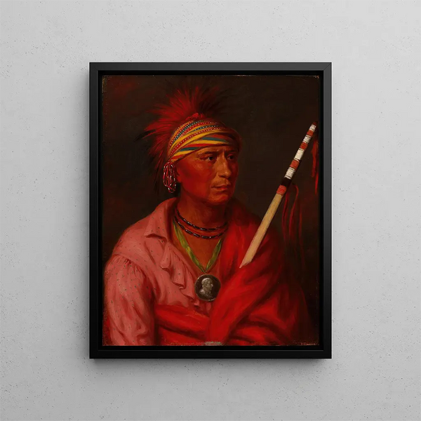 No Heart Nancheningga - Charles Bird King — quadro incorniciato alla parete