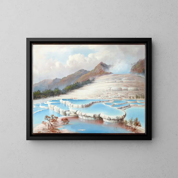 Terrasses bianche - Charles Blomfield — quadro incorniciato alla parete