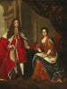 Ritratto della regina Anna d'Inghilterra e del principe Giorgio di Danimarca - Dopo Charles Boit — vista dell’opera
