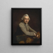 Autoritratto - Charles Catton — quadro incorniciato alla parete