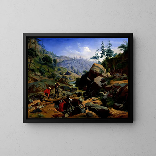Charles Christian Nahl - Miners In The Sierras.webp