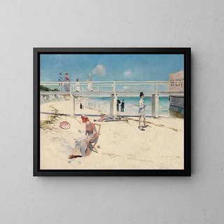 Charles Conder - A holiday at Mentone.webp