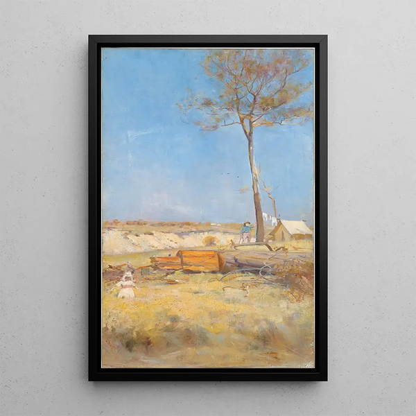 Riproduzione del dipinto Sotto un sole del sud - Charles Conder