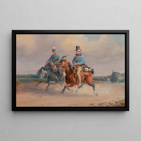 Charles Cooper Henderson - A Scene on the Road in France.webp