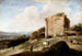 Paesaggio con una rovina romana - Charles Cornelisz de Hooch — vista dell’opera
