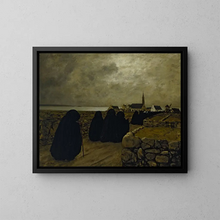 Charles Cottet - Messe basse en hiver Bretagne.webp