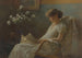 Un Angolo confortevole - Charles Courtney Curran — vista dell’opera