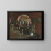 Una nicchia nella Art Students League - Charles Courtney Curran — quadro incorniciato alla parete