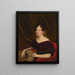 Cora Livingston - Charles Cromwell Ingham — quadro incorniciato alla parete