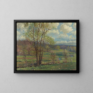 Printemps en Nouvelle-Angleterre - Charles Curtis Allen — quadro incorniciato alla parete
