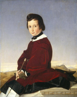 Charles David - Portrait of a Young Horsewoman.webp
