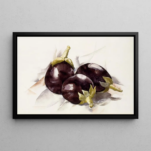 di melanzane - Charles Demuth — quadro incorniciato alla parete