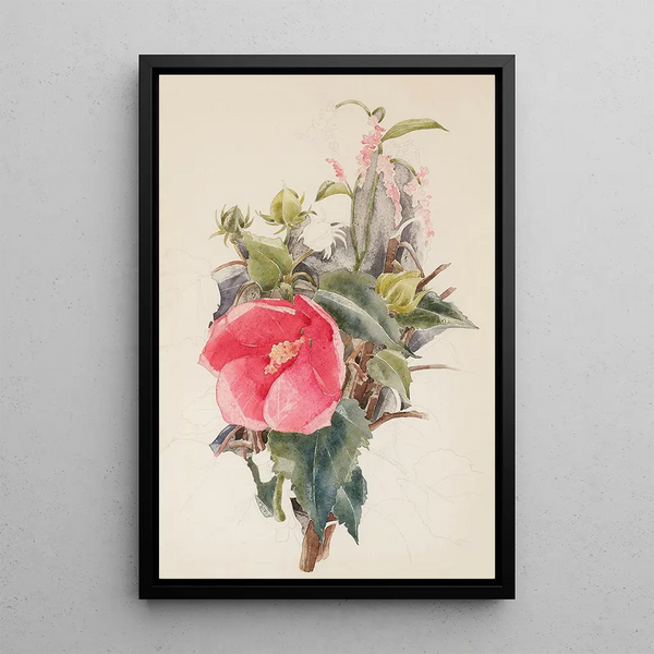 Riproduzione del dipinto Hibiscus - Charles Demuth