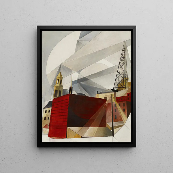 Lancaster - Charles Demuth — quadro incorniciato alla parete