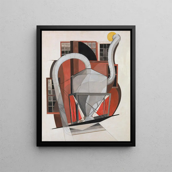 Machinerie - Charles Demuth — quadro incorniciato alla parete