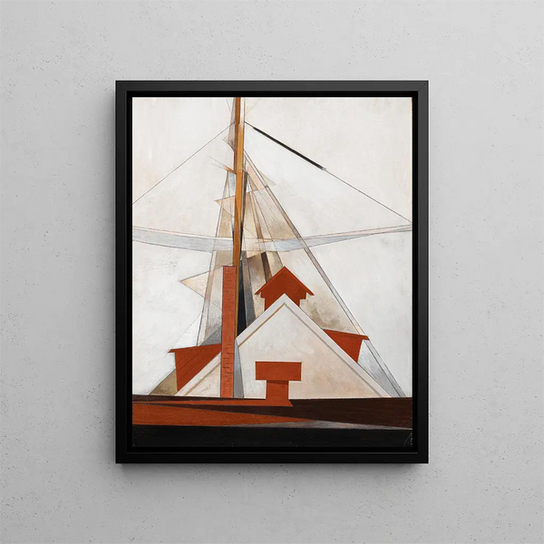 Mâts - Charles Demuth — quadro incorniciato alla parete
