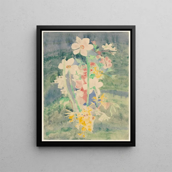 Narciso - Charles Demuth — quadro incorniciato alla parete