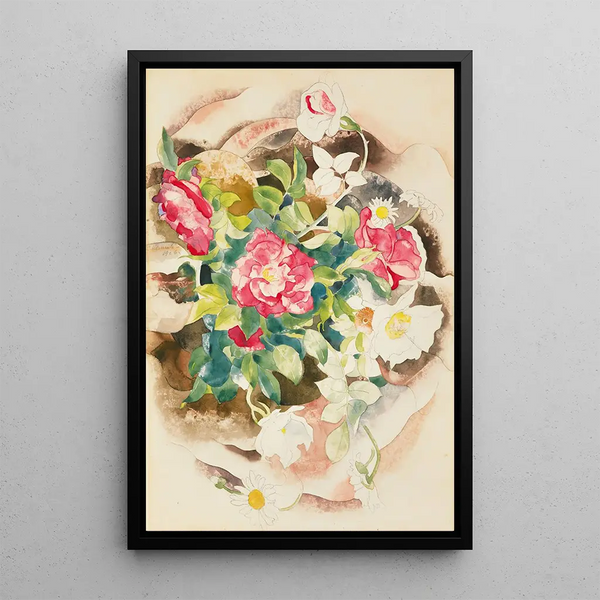 Riproduzione del dipinto Roses - Charles Demuth