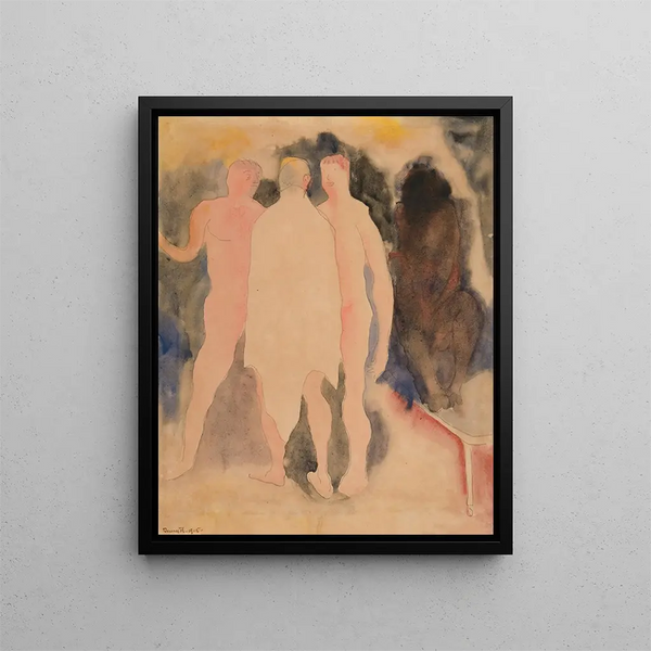 Bagno turco - Charles Demuth — quadro incorniciato alla parete