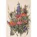 Riproduzione del dipinto Zinnias, delphiniums e margherite - Charles Demuth