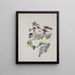Zinnias - Charles Demuth — quadro incorniciato alla parete