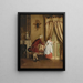 Un jeton - Charles Édouard Delort — quadro incorniciato alla parete