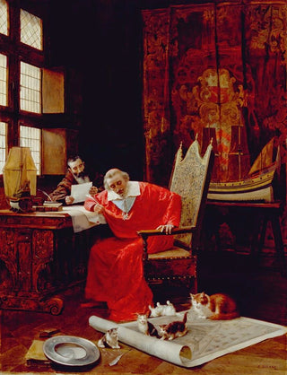 Charles Edouard Delort - The Cardinals Leisure.webp