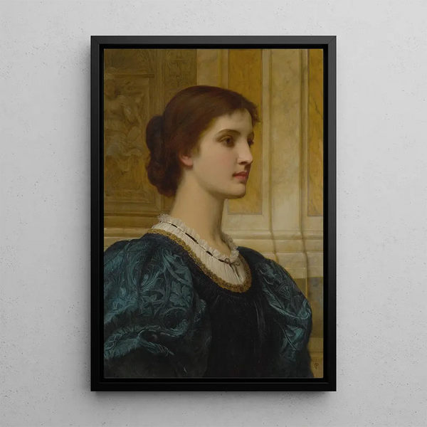 Kate - Charles Edward Perugini — quadro incorniciato alla parete