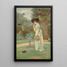 Rose in fiore - Charles Edward Wilson — quadro incorniciato alla parete