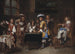 Giocatori di trictrac - Charles Emmanuel Biset — vista dell’opera