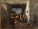 Cortile delle galline - Charles Émile Jacque — vista dell’opera