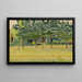 Fine pomeriggio - Charles Ephraim Burchfield — quadro incorniciato alla parete
