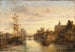Parte ad Amsterdam - Charles Euphrasie Kuwasseg — vista dell’opera
