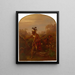 Chef Billy Bowlegs - Charles Ferdinand Wimar — quadro incorniciato alla parete