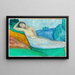 Le Repos ou Sainte endormie ou Figura sdraiata - Charles Filiger — quadro incorniciato alla parete